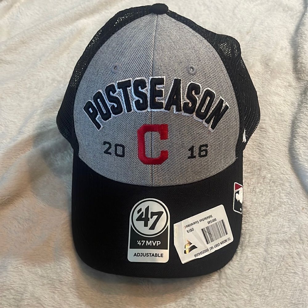 NWT Indians post season 2016 hat